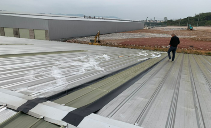 翔安厂房屋面防水维修案例